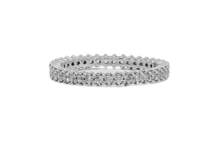 Inel Tennis Ame 58, Argint 925 White Cubic Zirconia