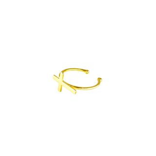 Inel Religion, Argint 925, Gold