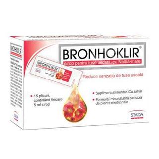 Bronhoklir Tuse Seaca Sirop 15Plicuri X 5Ml