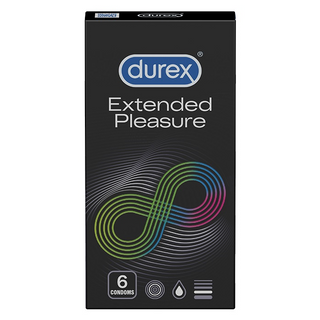 Durex Prezervative Extended Pleasure 6 Bucati