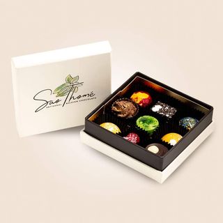 Cutie 9 praline pictate manual,diverse sortimente