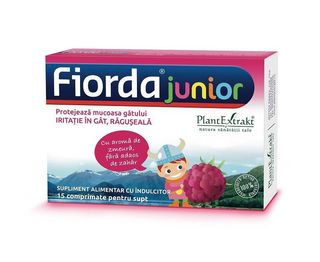Fiorda Junior Zmeura 15 Comprimate De Supt