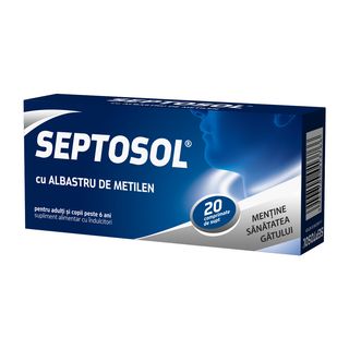 Septosol Albastru De Metilen 20 Comprimate De Supt