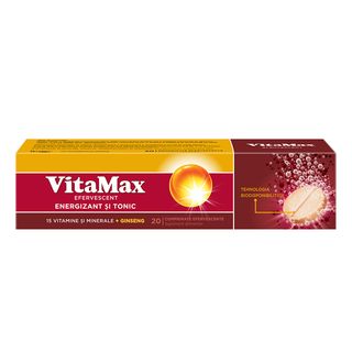 Vitamax 20 Comprimate Efervescente
