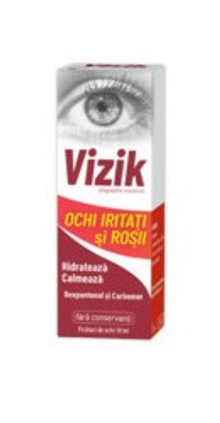 Zdrovit Vizik Ochi Iritati Si Rosii Picaturi Oftalmice 10Ml