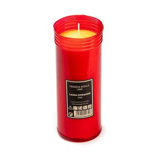 Velón Rojo De Cereria Molla