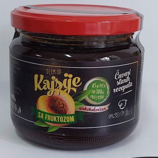 Džem od kajsije sa fruktozom ,,eko tajna,, 400g