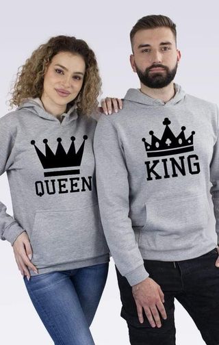 Set Hanorace de Cuplu King si Queen