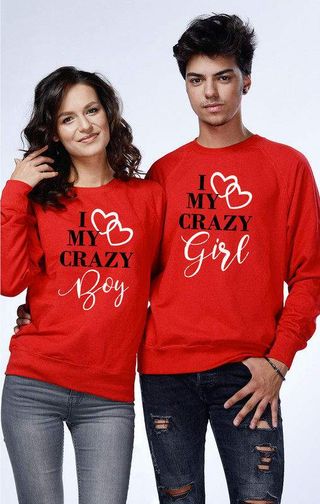 Set Sweatshirt I Love My Crazy