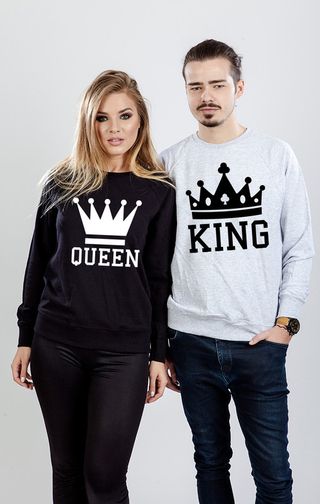 Set Sweatshirt King și Queen