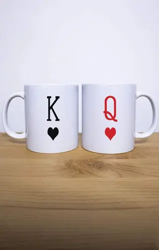 Set 2 Căni King and Queen
