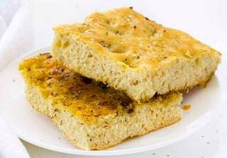 Fresh White Focarsia Bread