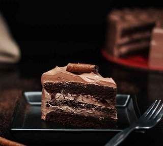 Fresh Beligum Chocolate slice