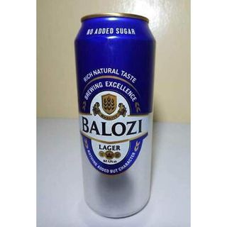 Balozi No-Added-Sugar Lager, 500ml