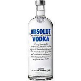 Absolute Blue Vodka, 750ml