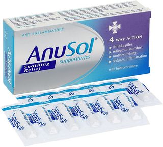 Anusol Soothing Relief Suppositories 12`S