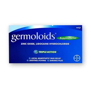 Germoloids Suppositories 12`S