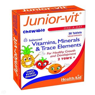 Healthaid Junior-Vit Chewable Tablets 30`S