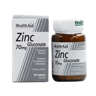 Healthaid Zinc Gluconate 70Mg 90`S