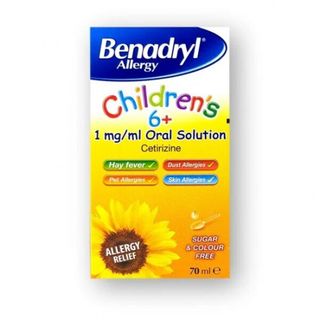Benadryl Childrens 6 Plus Sol. 70Ml