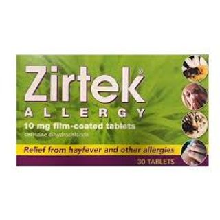 Zirtek Allergy Tablets 21S