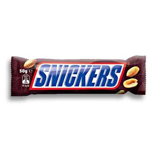 Snickers Chocolate Bar, 2x50g Pack