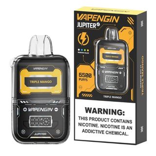 Jupiter 2 kit 6500 puff Tripple mango