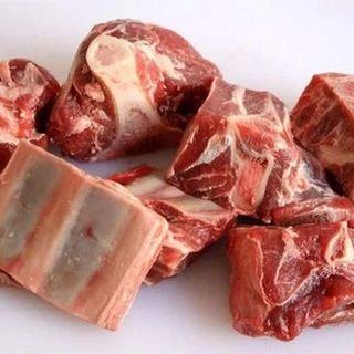 Cubed Goat on Bone 500g