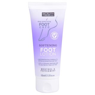 Beauty Formulas Softening Foot Lotion Mandpmint 100Ml