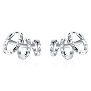 Cercei din argint Silver Cuffs