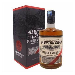 Hampton Dram High-Proof American Malt Whiskey, 750ml