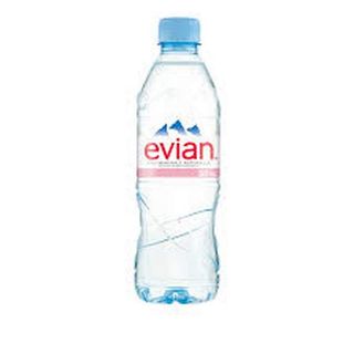 Evian Bottled Water, 500ml