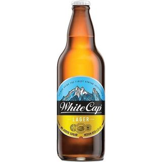 White Cap Lager Beer, 500ml