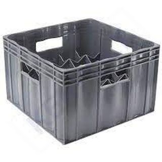 Gray Empty Crate