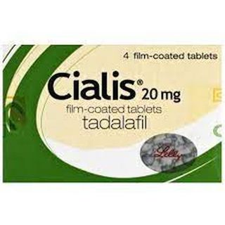 Cialis Tadalafil Tablets 20mg, 4 Count