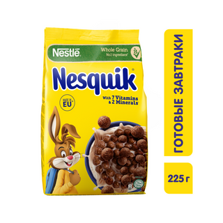 "NESQUIIK"- მზა საუზმე ბურბუშელა 225გრ