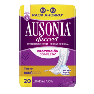 Pensos Incontinência Discreet Extra Ausonia Discreet (emb. 20 un)