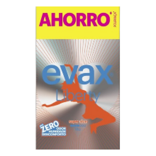 Pensos Higiénicos Liberty Super com Abas Evax (emb. 18 un)
