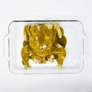 Lemon & Herb Marinated whole chicken