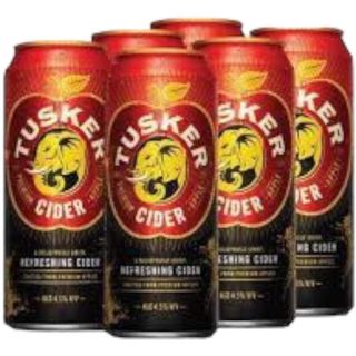 Tusker Refreshing Cider, 6x500ml