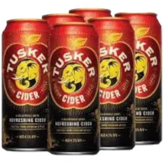 Tusker Refreshing Cider, 500ml