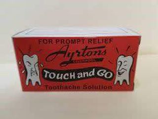 Ayrtons Touch N Go Toothache Solution