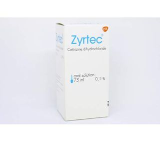 Zyrtec Cetirizine Oral Solution, 75ml