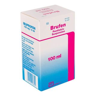 Abbott Brufen Ibuprofen Paediatric Suspension, 100ml