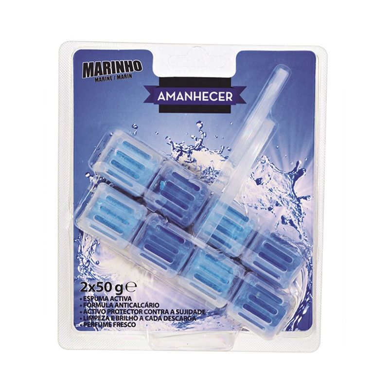 Amanhecer Bloco Sanitário Sólido Marinho 2un