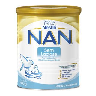 Nestlé Nan Sem Lactose Leite Pó 400g