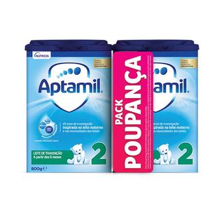 Leite de Transição 2 Pack Poupança Aptamil emb. 2 x 800 g
