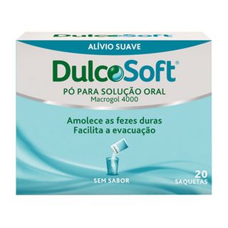 Dulcosoft em Pó Dulcosoft emb. 20 saquetas