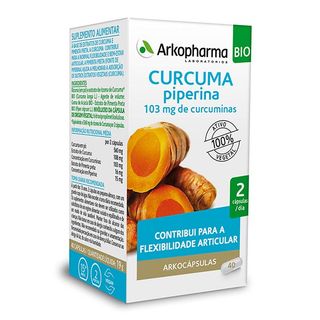 Suplemento Alimentar Curcuma Arkocápsulas emb. 40 cápsulas
