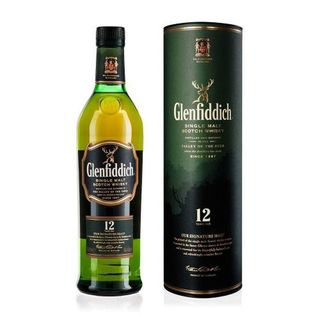 Glenfiddich 12 Years Single Malt Scotch Whisky, 750ml